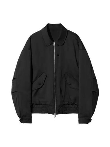 Reversible CWU 45P Flight Bomber Jacket Black - KND - BALAAN 1