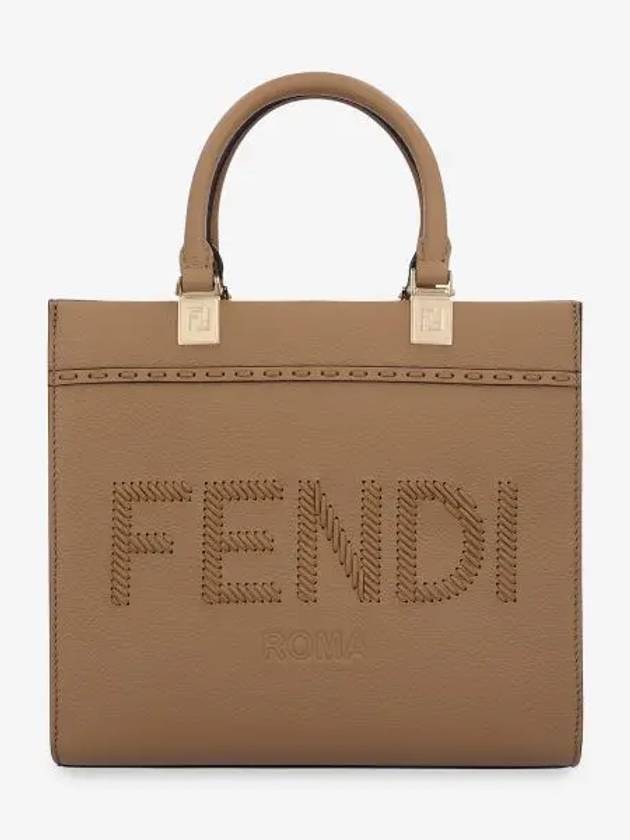 Logo Sunshine Small Tote Bag Cappuccino - FENDI - BALAAN 2