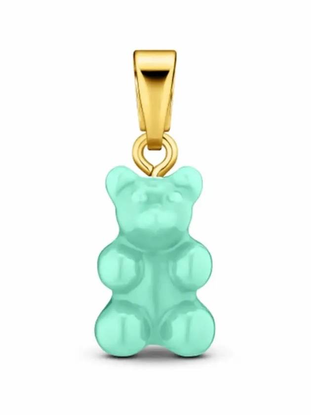 NOSTALGIA BEAR MYKONOS BLUE CLASSIC CONNECTOR WOMEN CHARM - CRYSTAL HAZE - BALAAN 3