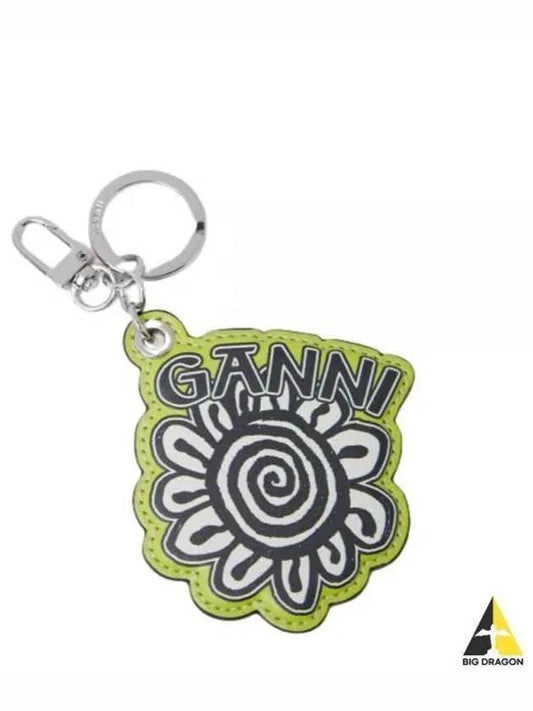 Flower Keyring Green - GANNI - BALAAN 2