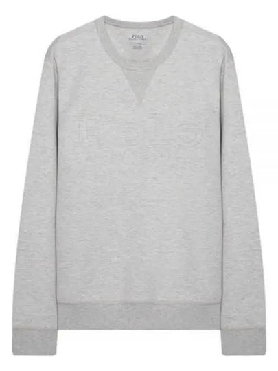 Emboss Logo Lettering Sweatshirt Grey - POLO RALPH LAUREN - BALAAN 2