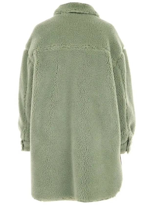 SABI fur teddy jacket green 61179 9040 55100 - STAND STUDIO - BALAAN 3