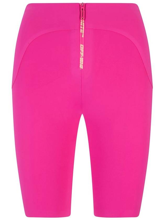 23 ss pink CYCLING shorts OWVH039S23JER0013200 B0480028747 - OFF WHITE - BALAAN 2