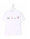 Kids Logo T Shirt 8C000 37 83907 002 - MONCLER - BALAAN 2