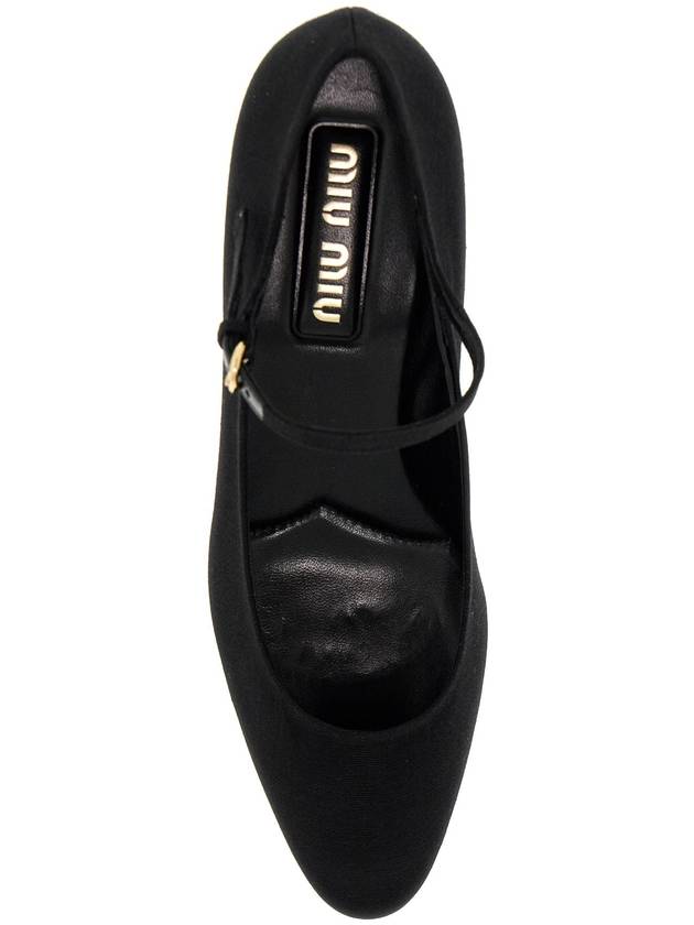 Miu Miu Moire Fabric Pumps Black - MIU MIU - BALAAN 3