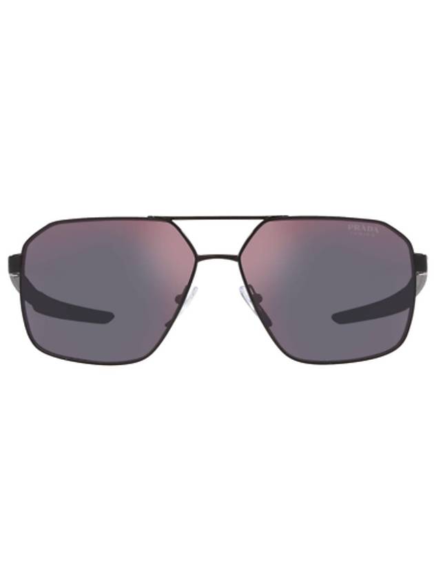 Eyewear Logo Sunglasses Black - PRADA - BALAAN.