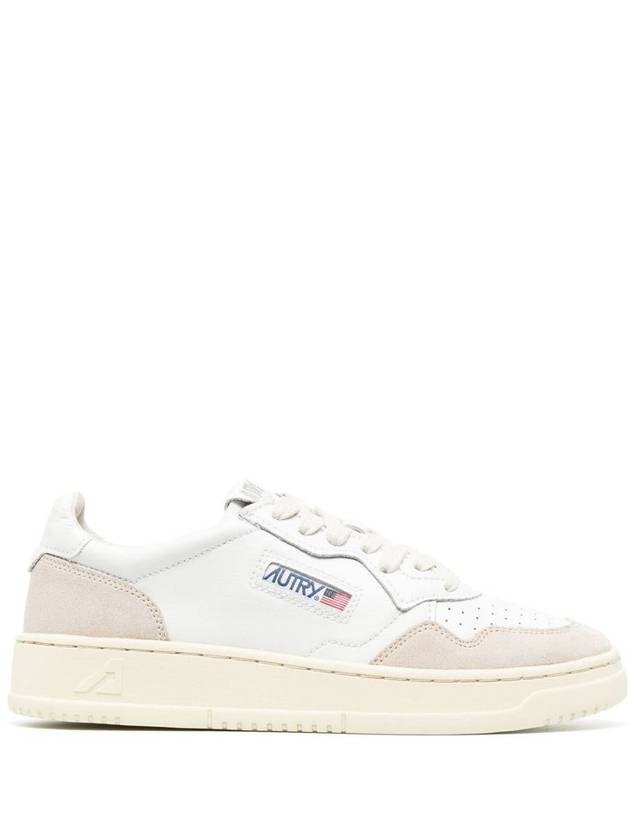 Medalist Goatskin Low Top Sneakers White - AUTRY - BALAAN 2