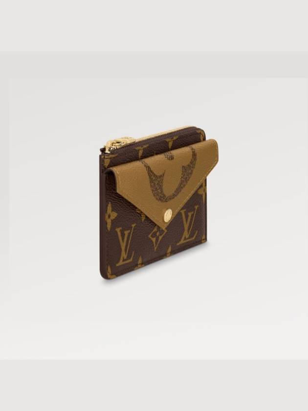 Recto Card Wallet Brown - LOUIS VUITTON - BALAAN 3