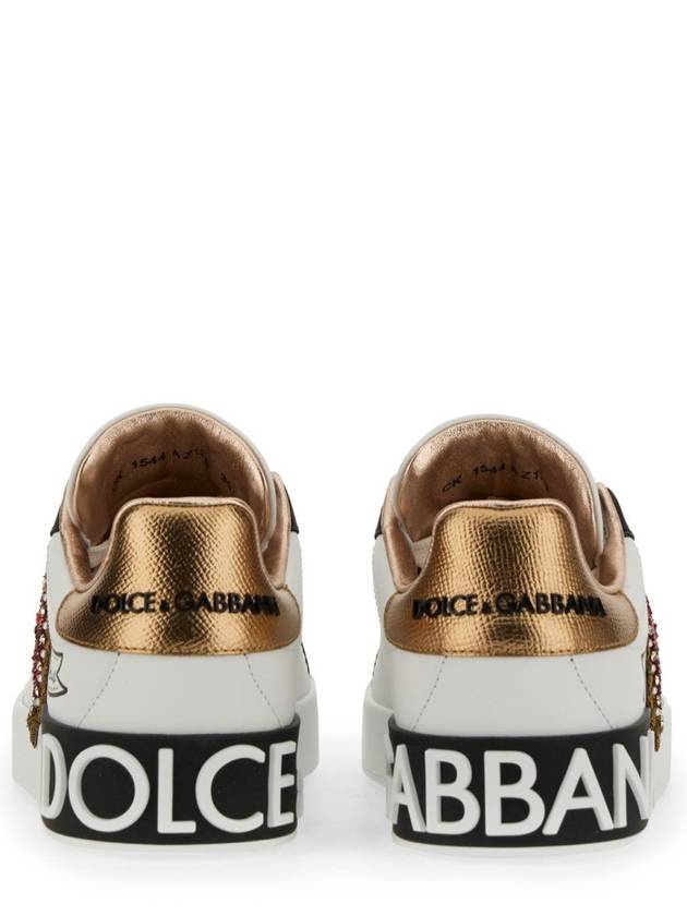 Portofino low-top sneakers white - DOLCE&GABBANA - BALAAN 6