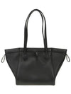 Origami Medium Leather Tote Bag Black - FENDI - BALAAN 4