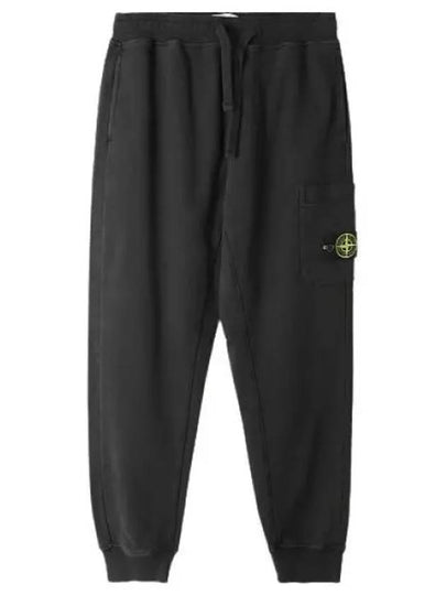 Wappen Patch Cargo Jogger Track Pants Black - STONE ISLAND - BALAAN 2