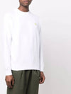 Monochrome Fox Head Classic Cotton Sweatshirt White - MAISON KITSUNE - BALAAN 4