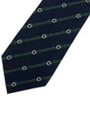 Interlocking G Silk Tie Navy - GUCCI - BALAAN 4