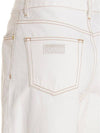 Stary Straight Jeans White - GANNI - BALAAN 5