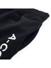 Essential Logo Sweat Short Pants ACWMB118 BLACK - A-COLD-WALL - BALAAN 4