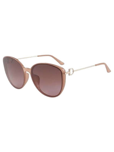 Eyewear Round Sunglasses Pink - SALVATORE FERRAGAMO - BALAAN 1