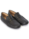 Gommino Leather Driving Shoes Black - TOD'S - BALAAN 4