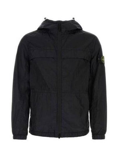 Garment Dyed Crinkle Reps R-Nylon Jacket Grey - STONE ISLAND - BALAAN 2