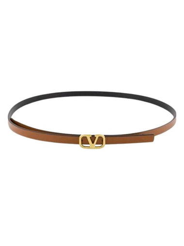 V logo signature reversible belt - VALENTINO - BALAAN 1