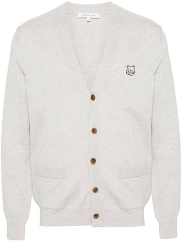 Maison Kitsuné Fox Head Cardigan - MAISON KITSUNE - BALAAN 1