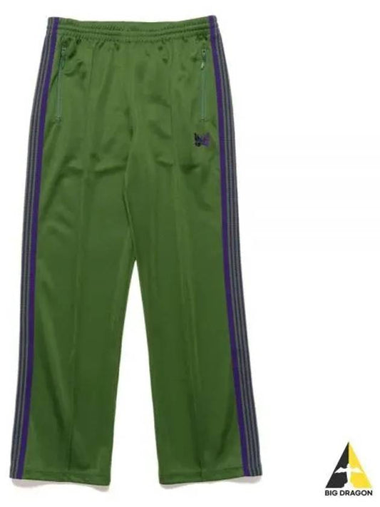 Track Pant Poly Smooth IVYGREEN NS246 Pants - NEEDLES - BALAAN 1