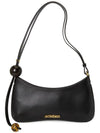 Le Bisou Perle Beaded Shoulder Bag Black - JACQUEMUS - BALAAN 2