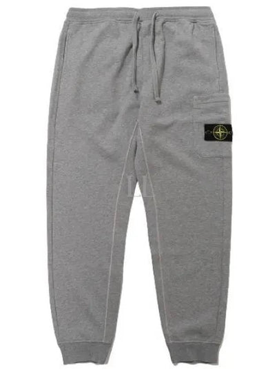 Cotton Fleece Cargo Track Pants Grey - STONE ISLAND - BALAAN 2