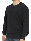 Embroidered Logo Sweatshirt Black - CP COMPANY - BALAAN 4