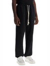 Face Logo Applique Track Pants Black - ACNE STUDIOS - BALAAN 4