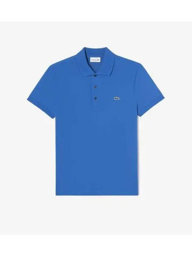 Men s Slim Fit Basic Polo Light Blue - LACOSTE - BALAAN 1