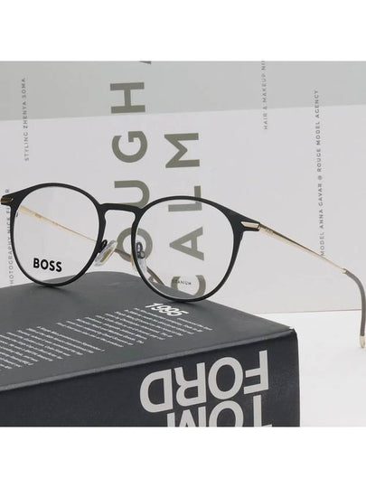 Hugo Boss titanium glasses frame BOSS1252 003 round ultra light - HUGO BOSS - BALAAN 2