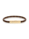 LV Confidential Canvas Bracelet Brown - LOUIS VUITTON - BALAAN 2