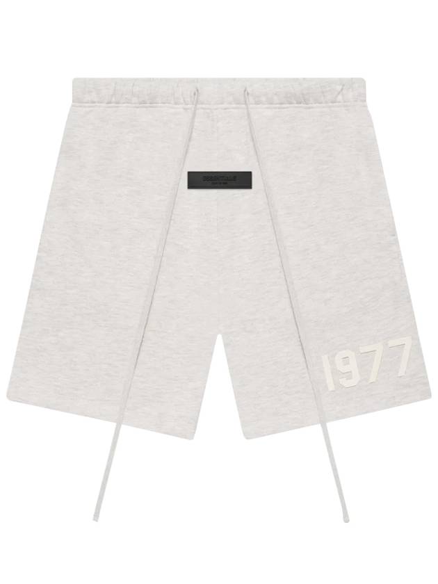 Fear of God Essential 1977 Light Oatmeal Shorts - FEAR OF GOD ESSENTIALS - BALAAN 1