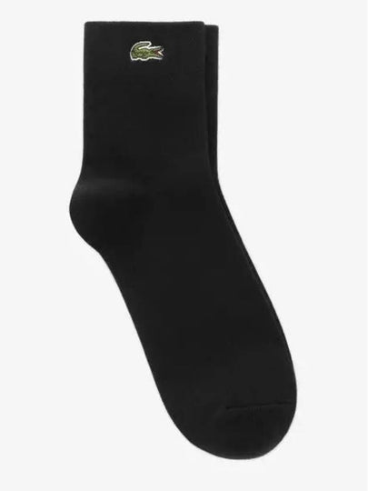 Basic Solid Pique Medium Neck Socks RA019E 031 - LACOSTE - BALAAN 2