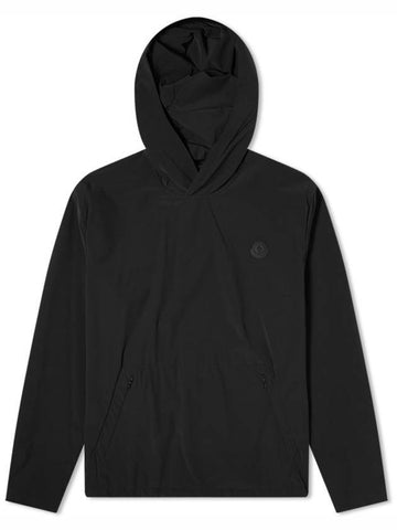 Escalle Hoodie Black - MONCLER - BALAAN 1