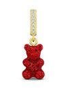 Nostalgia Haribo Bear Red Velvet Cubic Pendant Women Charm - CRYSTAL HAZE - BALAAN 1