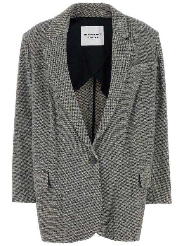 Cickaito blazer jacket gray - ISABEL MARANT ETOILE - BALAAN 2