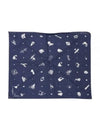 printed muffler navy - ENGINEERED GARMENTS - BALAAN 2