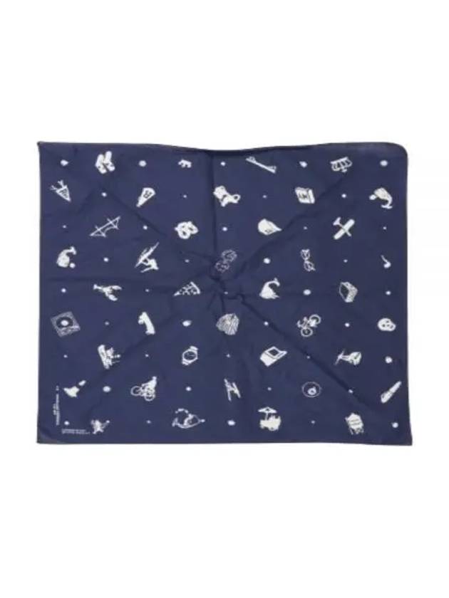 24 Printed Bandana A Navy Novelty 24S1H036 OR472 BD008A - ENGINEERED GARMENTS - BALAAN 1