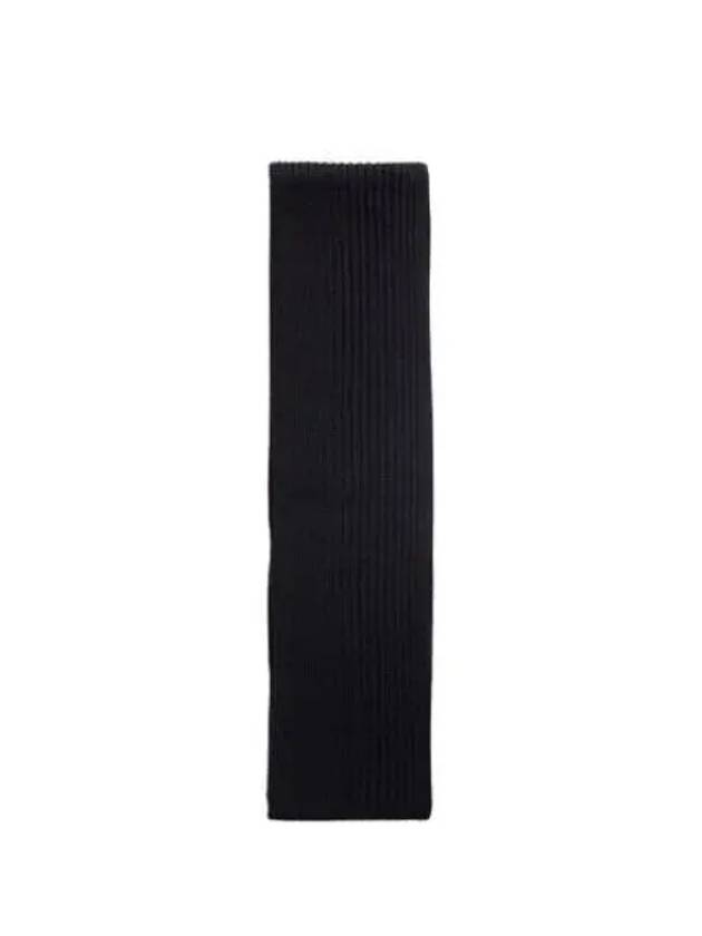 Wool scarf BLACK - ANDERSEN-ANDERSEN - BALAAN 1