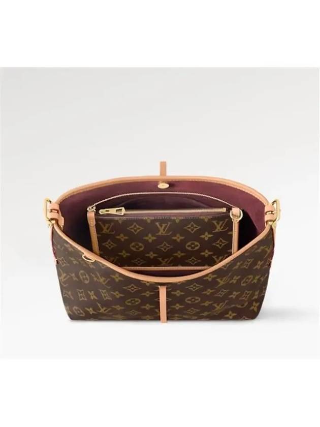 CarryAll PM Monogram Shoulder Bag Brown - LOUIS VUITTON - BALAAN 6