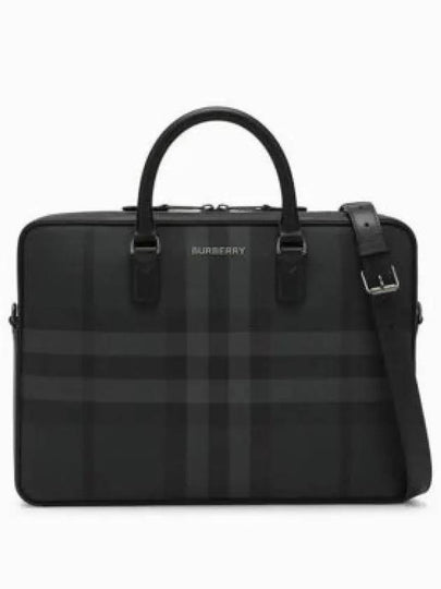 Slim Ainsworth Check Case Dark Grey - BURBERRY - BALAAN 2