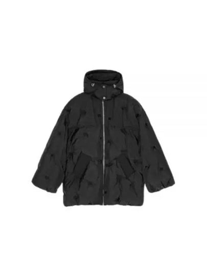 Tech Oversized Puffer Padding Black - GANNI - BALAAN 2