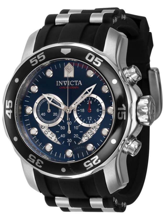 Invicta Pro Diver Chronograph GMT Quartz Blue Dial Men's Watch 40476 - INVICTA - BALAAN 1