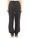 Isoli Mid-Waist Track Pants Phantom - GANNI - BALAAN 4