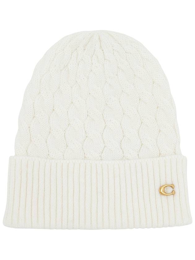 Women s Beanie CO100292 CHALK - COACH - BALAAN 1