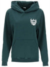 Beverly Hills Pocket Hooded Top Green - SPORTY & RICH - BALAAN 1