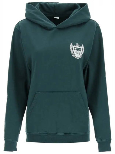 Beverly Hills Pocket Hoodie Green - SPORTY & RICH - BALAAN 1