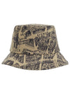 Teddy-D Plan De Paris Reversible Bucket Hat Beige - DIOR - BALAAN 5