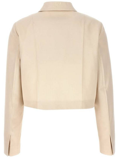 Fendi Tailored Crop Jacket - FENDI - BALAAN 2